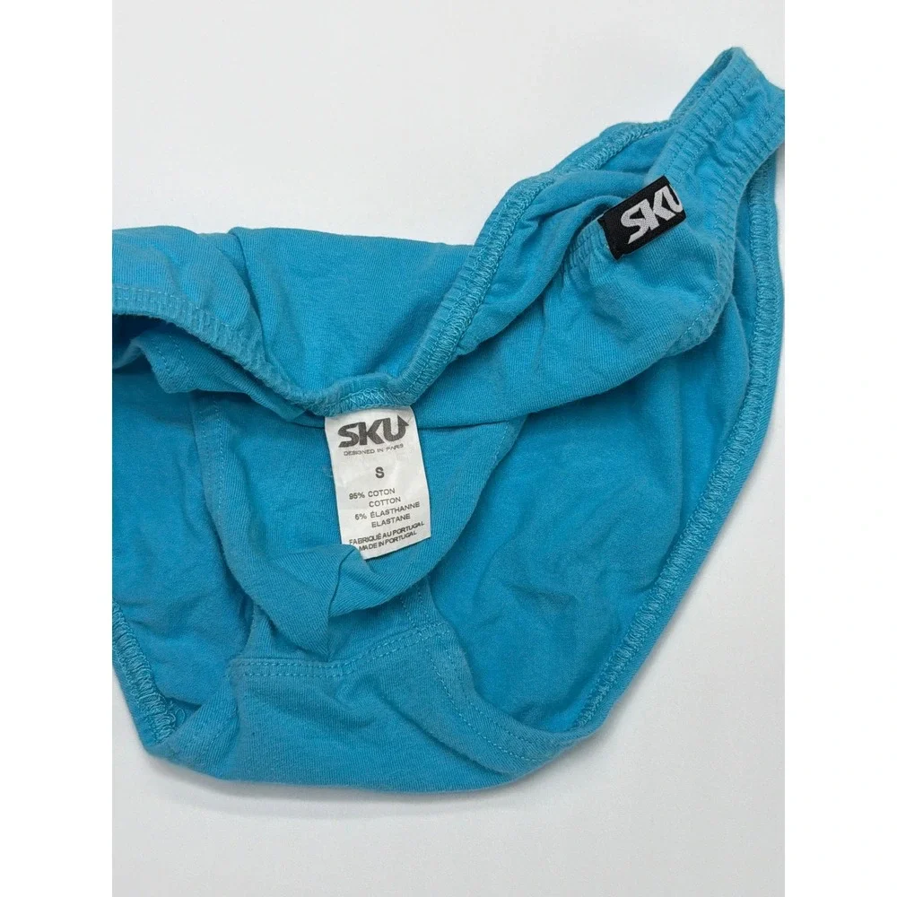 SKU‎ Men's Blue Cotton Brief Underwear Size Small
